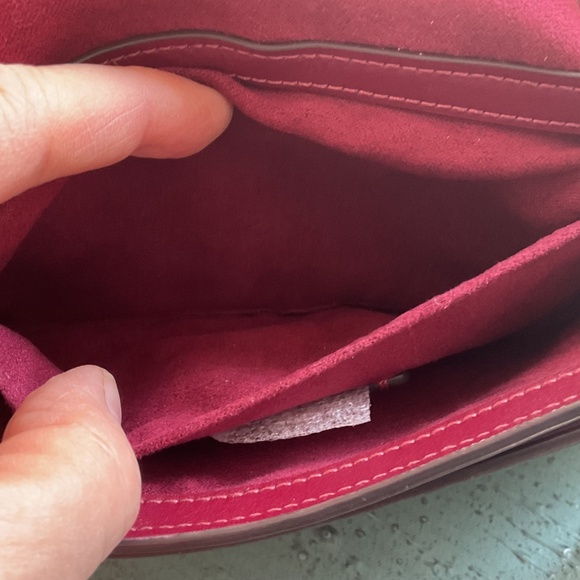 Coach Purple Leather Mini Cassidy Handbag “Like New” - Picture 13 of 16